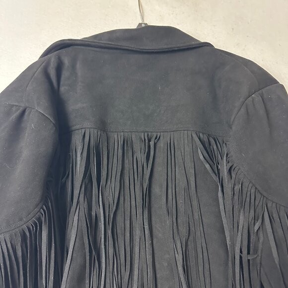 Saints & Hearts Faux Suede Fringe Jacket Sz 3X cowboy Carter concert Beyonce - Picture 6 of 6